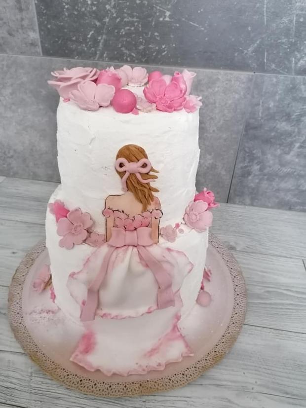 Romantická, torta, Narodeninové torty, messinka, 1