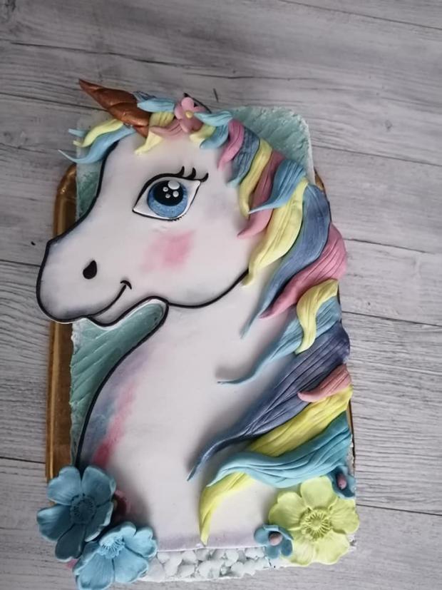 Jednorožec, torta, Torty so zvieratkami, messinka, 2