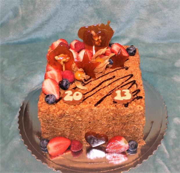 Karamelová marlenka, torta, Nahé torty, stanula, 1