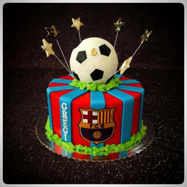 Barcelona, torta, Športové torty, Manu Sinoj, 1