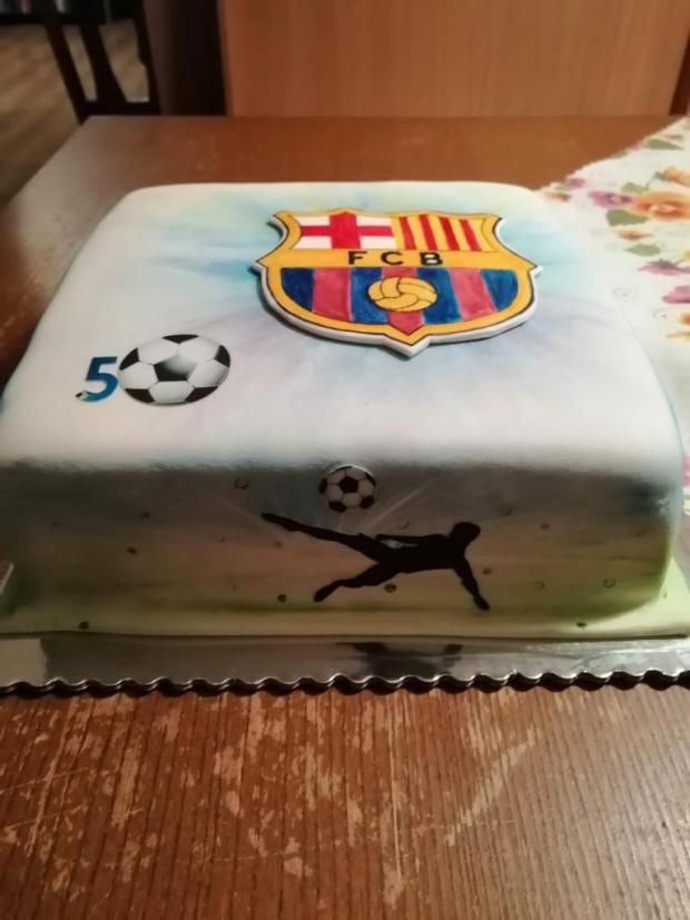 Futbalova, torta, Narodeninové torty, Sigetka, 1