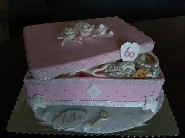 Šperkovnica, torta, Narodeninové torty, Sigetka, 1