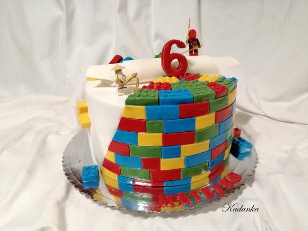 LEGO, torta, Ostané torty pre deti, Kadanka, 2