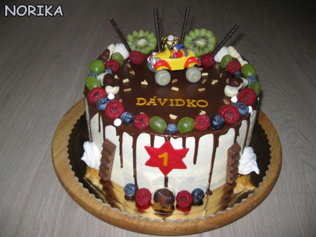 Ovocne, torta, Torty autíčka, vláčiky, norika, 1