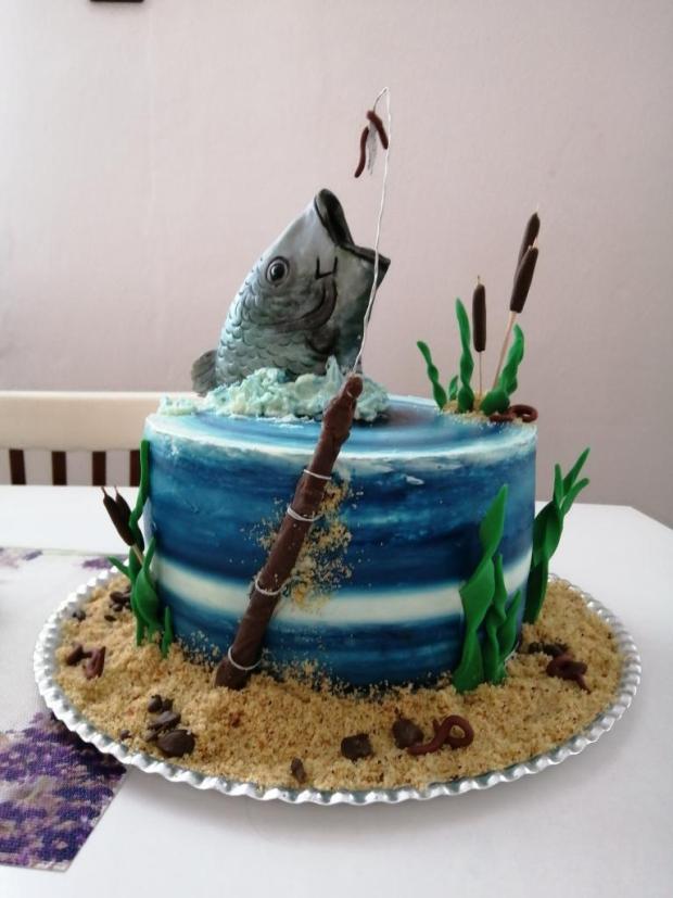 Pre rybára , torta, Torty pre dospelých *, Judita Parobeková, 1