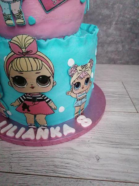 LOL-ková, torta, Torty pre dievčatá, messinka, 2