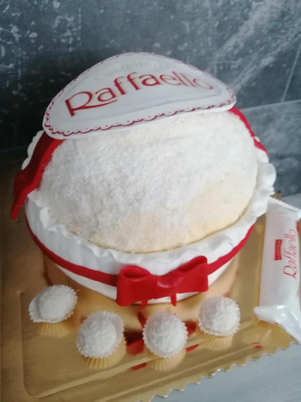 Raffaello, torta, Narodeninové torty, messinka, 2