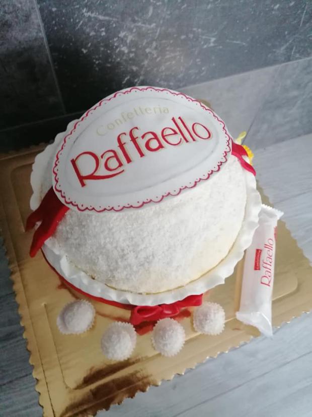Raffaello, torta, Narodeninové torty, messinka, 3