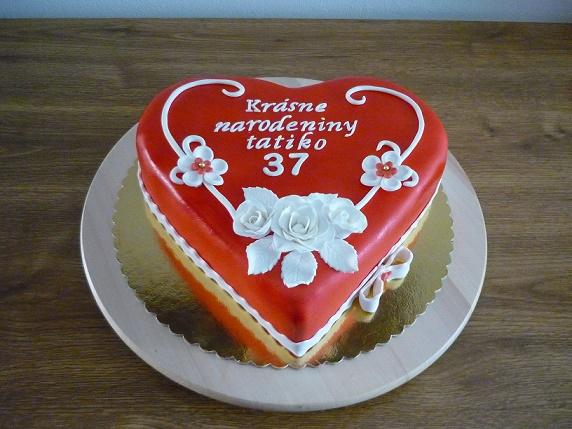 Srdiečko na želanie, torta, Narodeninové torty, jarka22, 1