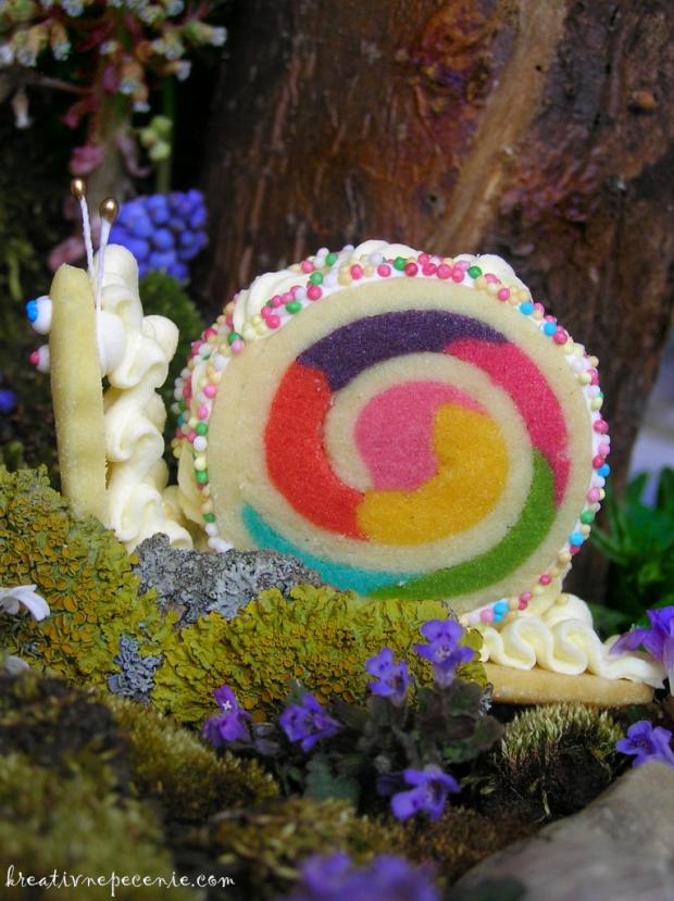 Linecké slimačiky, torta, Zákusky, kreativnepecenie, 2