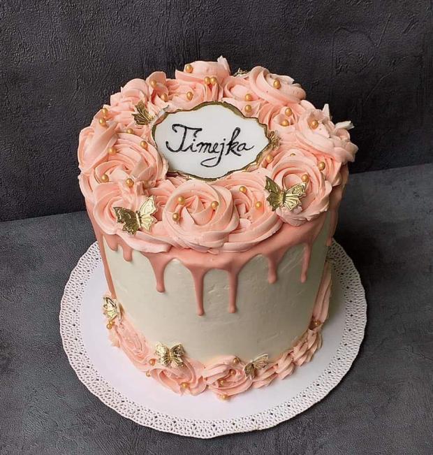 S buttercrem , torta, Torty pre dievčatá, Danielita13, 1