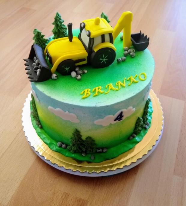 Báger, torta, Torty autíčka, vláčiky, Mirka02, 1