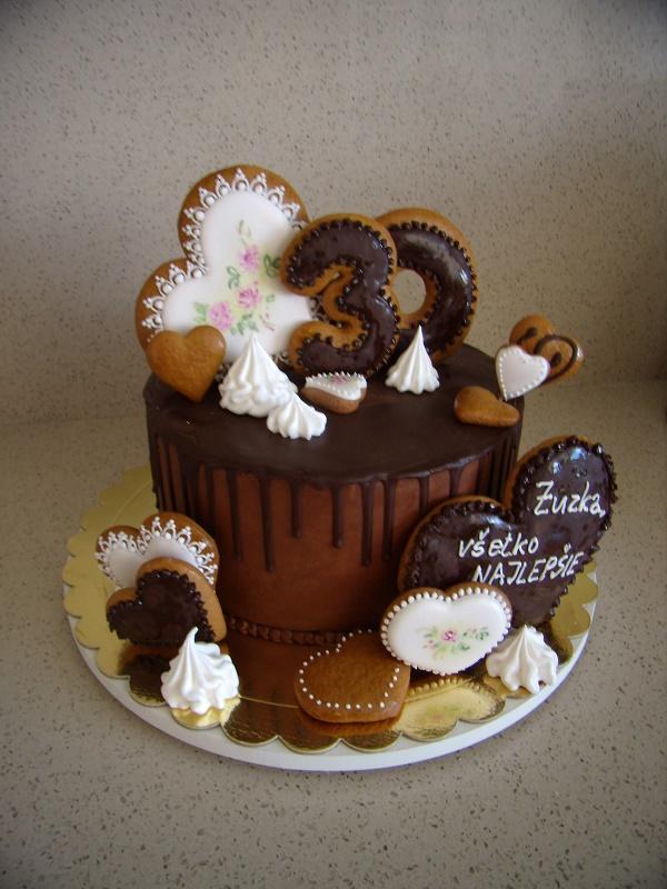 čokoládová s perníkmi, torta, Čokoládové torty čokoládová s perníkmi, torta, Čokoládové torty, mariaJ, 1