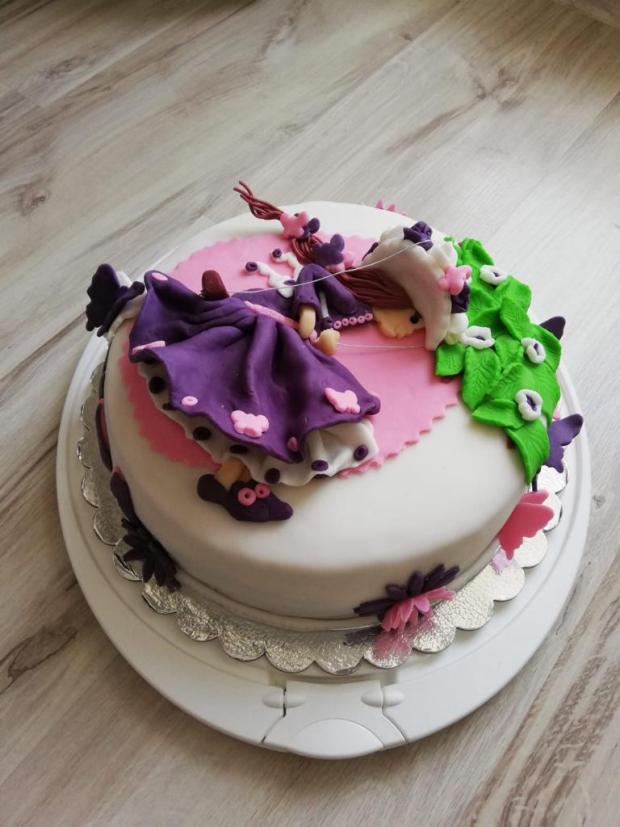 Dievčatko na hojdačke, torta, Torty pre dievčatá, Cattys, 2