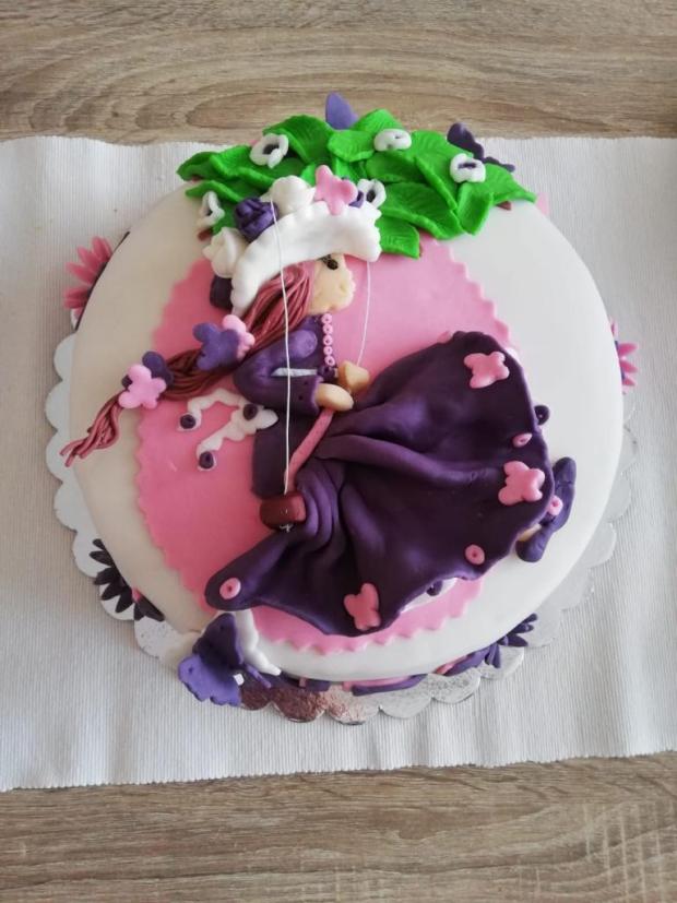 Dievčatko na hojdačke, torta, Torty pre dievčatá, Cattys, 1