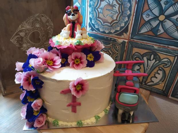 Sky - Tlapková patrola, torta, Rozprávkové torty, Cattys, 1