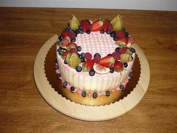 S ovocím, torta, Narodeninové torty, jarka22, 1