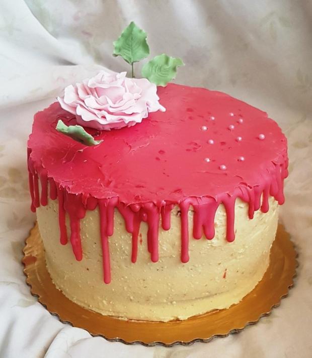 Narodeninová drip torta..., torta, Drip torty, Mariolka, 2