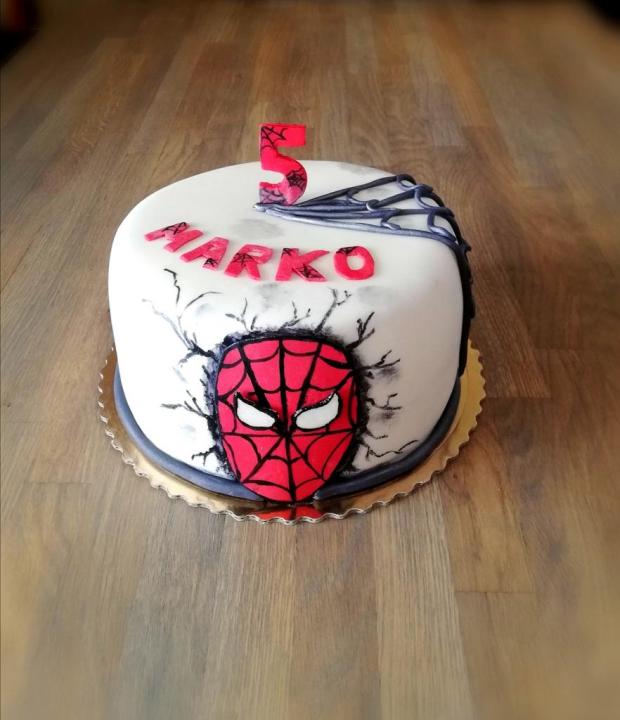 Spiderman , torta, Rozprávkové torty, Ady033, 1