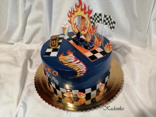 Hot Wheels, torta, Torty autíčka, vláčiky, Kadanka, 2