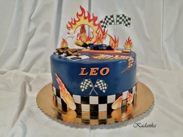 Hot Wheels, torta, Torty autíčka, vláčiky, Kadanka, 4