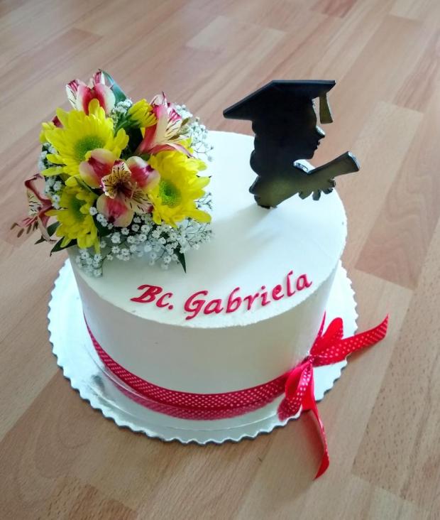Na promócie, torta, Torty - škola, stužková, Mirka02, 1