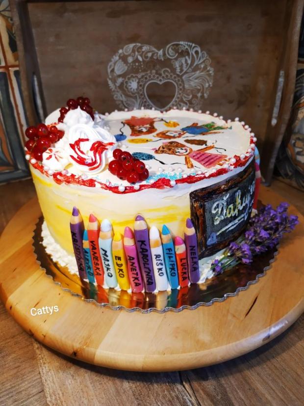Prváčikom, torta, Ostané torty pre deti, Cattys, 6
