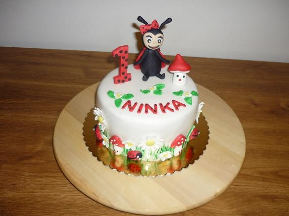 S lienkou, torta, Torty so zvieratkami S lienkou, torta, Torty so zvieratkami, jarka22, 1
