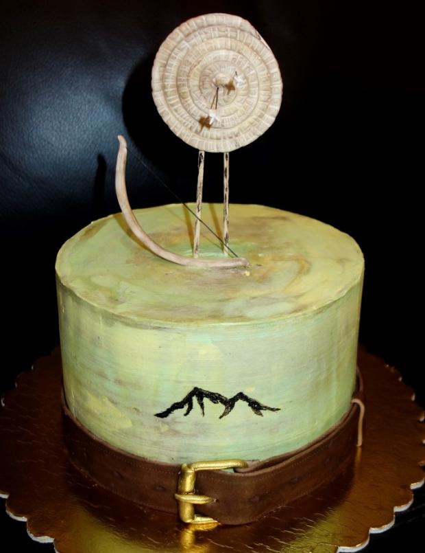 luk, šípy a kožené výrobky vlastnej značky, torta, Netradičné torty, KSlavka, 1