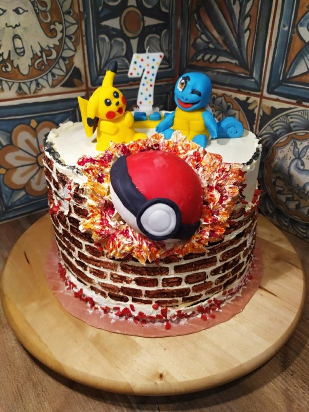 Pokemoni, torta, Rozprávkové torty, Cattys, 1