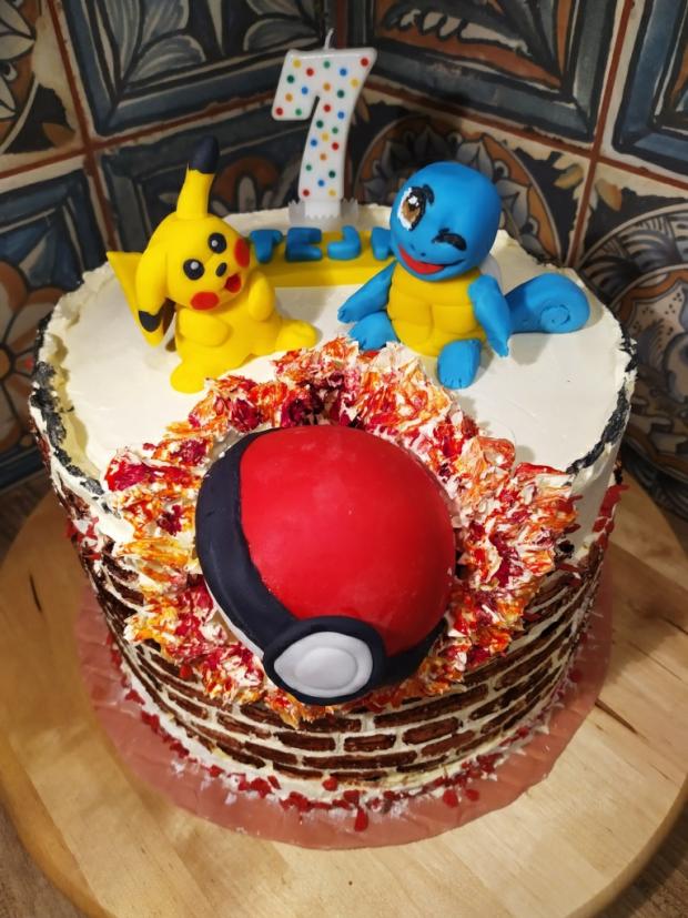 Pokemoni, torta, Rozprávkové torty, Cattys, 2