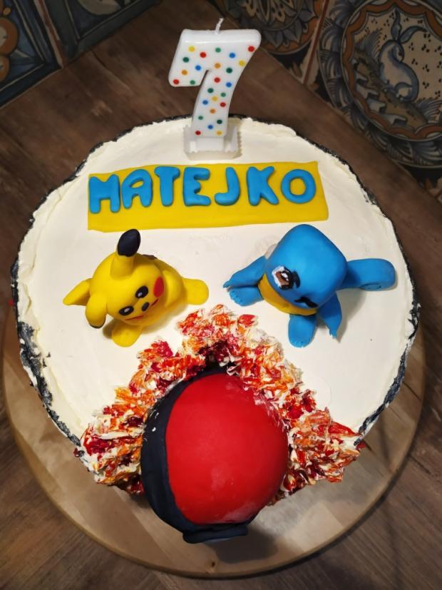 Pokemoni, torta, Rozprávkové torty, Cattys, 3