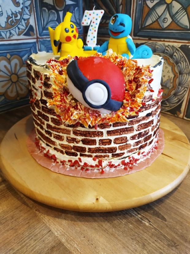 Pokemoni, torta, Rozprávkové torty, Cattys, 7