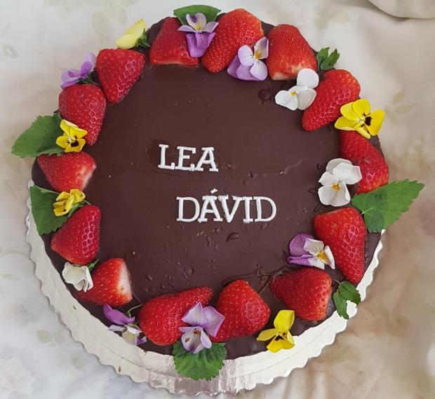 Torta pre dvoch oslávencov..., torta, Drip torty, Mariolka, 2