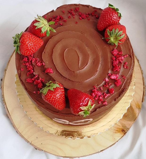 Malá čokoládová..., torta, Čokoládové torty, Mariolka, 2