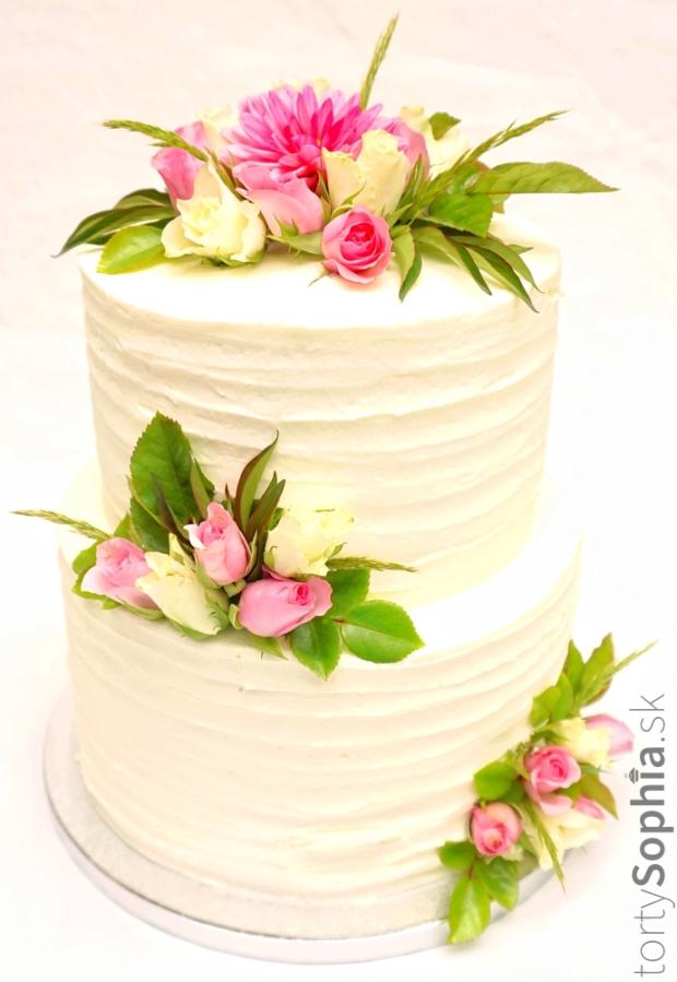Svadobná, torta, Svadobné torty, tortysophia.sk, 1