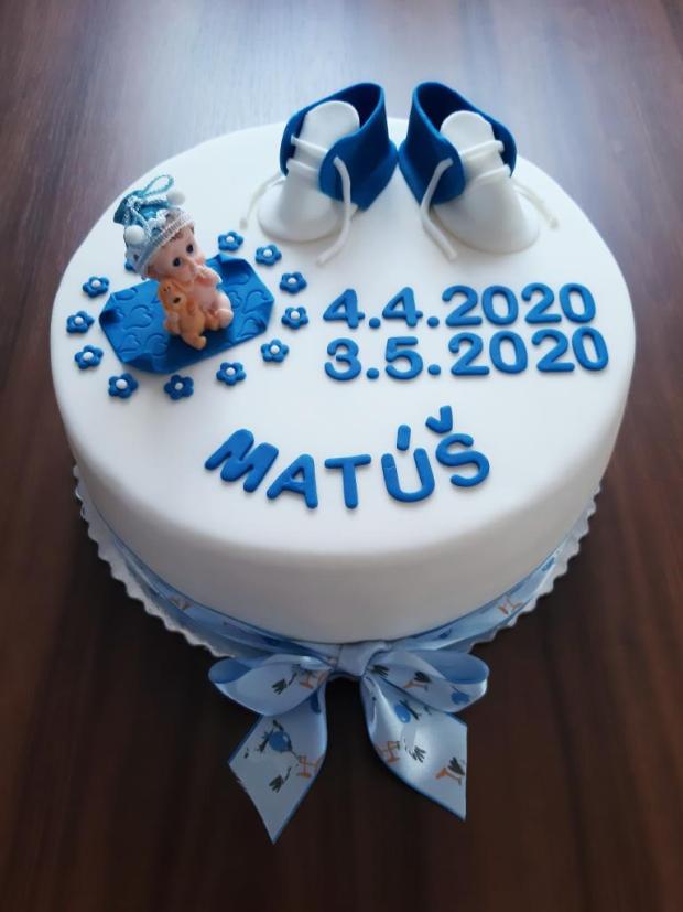 Pre chlapca, torta, Torty na krstiny, Katka0102, 1