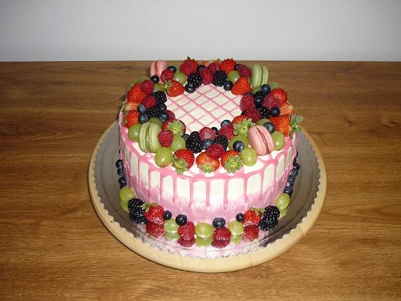 S ovocím, torta, Narodeninové torty, jarka22, 1