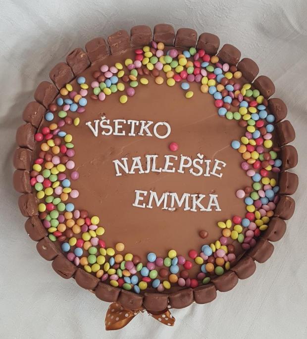Čokoládová s lentilkami..., torta, Ostané torty pre deti, Mariolka, 2