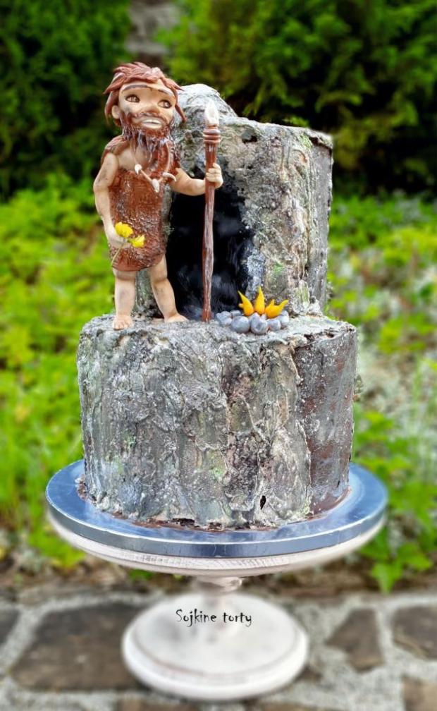 Homo neanderthalensis:), torta, Narodeninové torty Homo neanderthalensis:), torta, Narodeninové torty, S. Sojka, 1