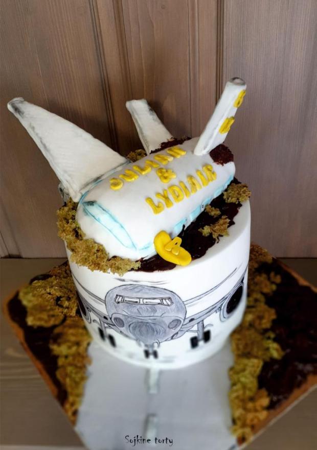 Mayday, mayday!, torta, Narodeninové torty, S. Sojka, 2