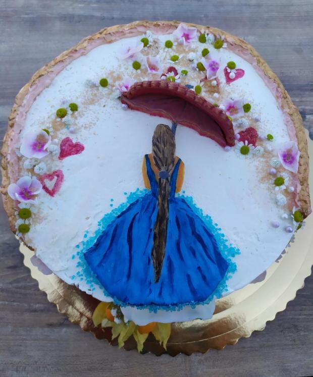 Mladej žienke, torta, Narodeninové torty, Cattys, 2