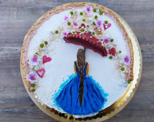 Mladej žienke, torta, Narodeninové torty, Cattys, 1