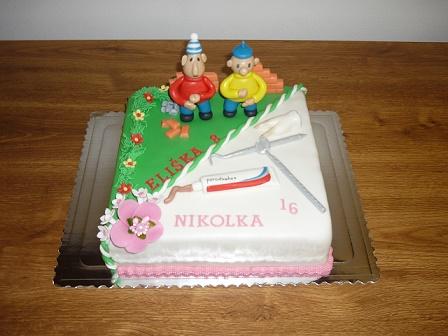 Pre dvoch oslávencov, torta, Narodeninové torty, jarka22, 1