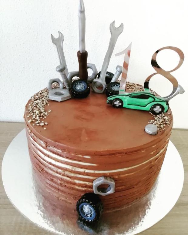 Pre automechanika , torta, Narodeninové torty, TinkyCake, 1