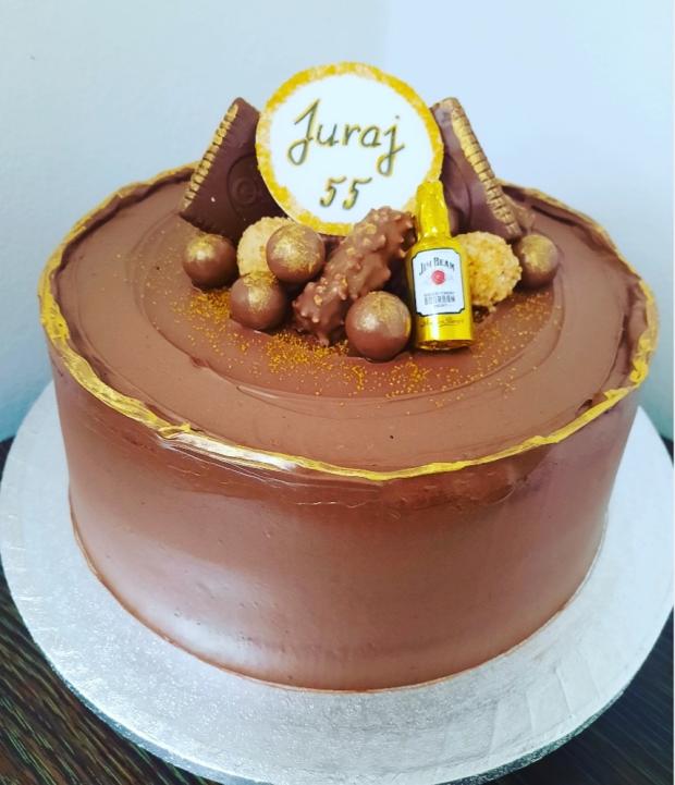 Torta pre pána , torta, Narodeninové torty, TinkyCake, 1