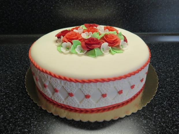 Kvetinová, torta, Narodeninové torty, alapk, 1
