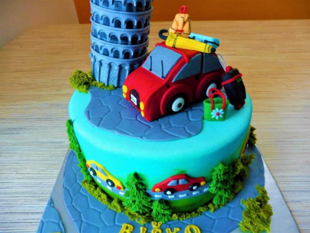 Šikmá veža v Pise, torta, Ostané torty pre deti Šikmá veža v Pise, torta, Ostané torty pre deti, iveta02, 2