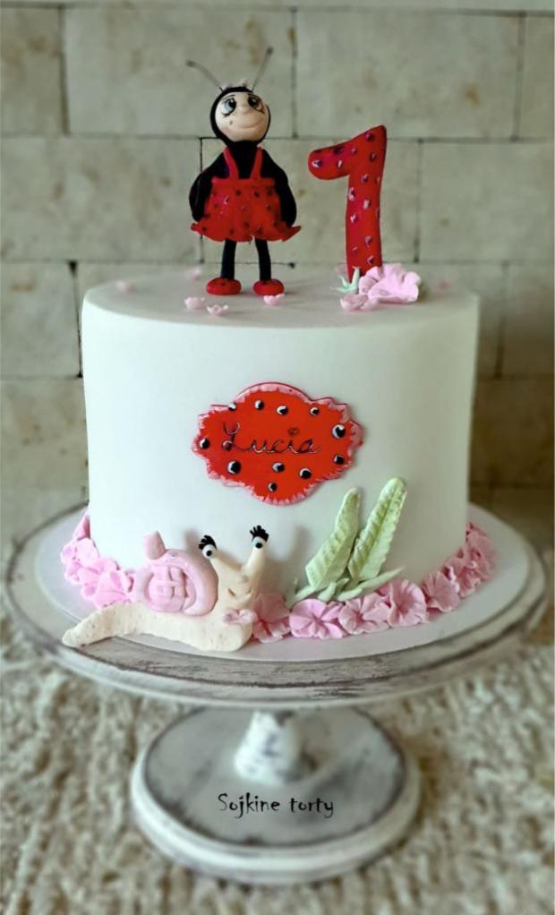 Lienočka:), torta, Torty so zvieratkami, S. Sojka, 1