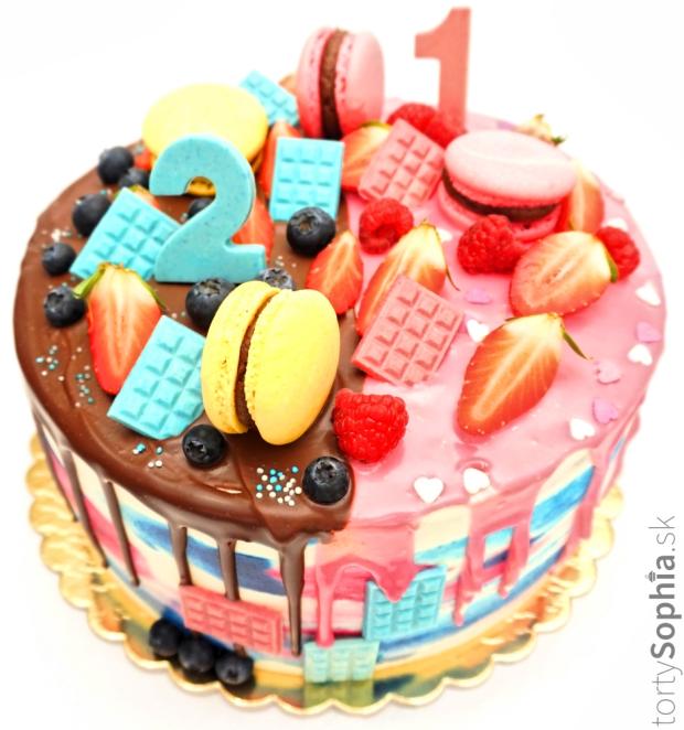 Narodeninová, torta, Narodeninové torty, tortysophia.sk, 1